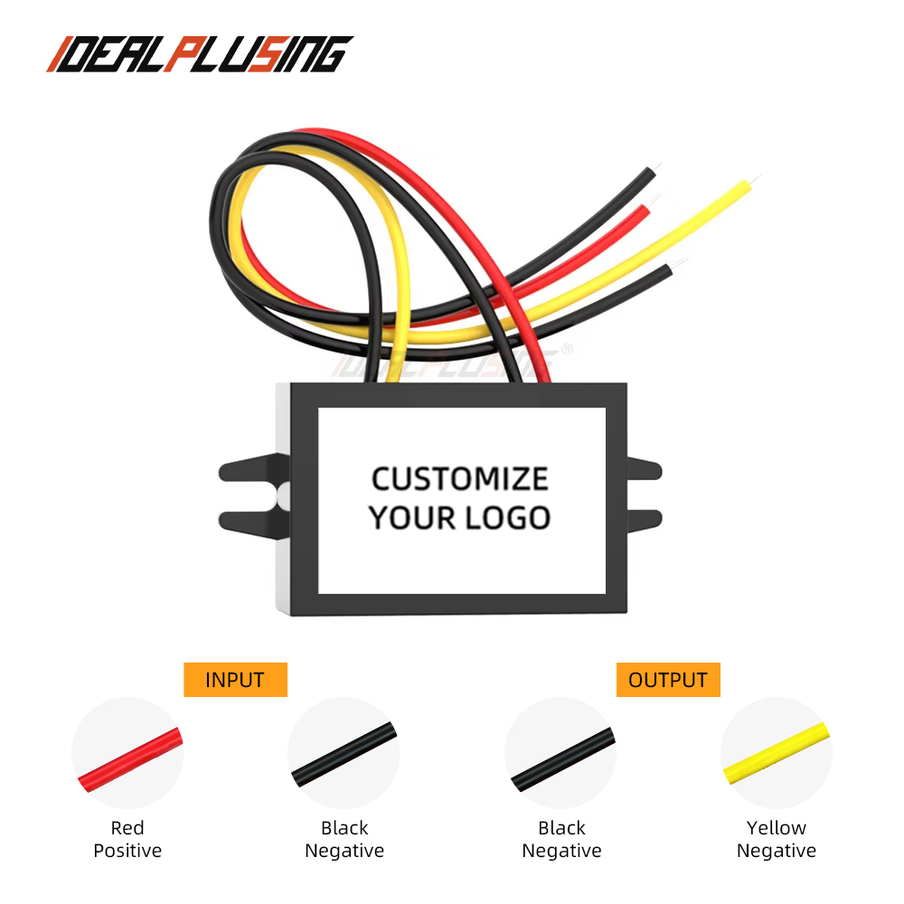 Step Down DC/DC Converters 48V to 5V 6V 9V 12V 24V LM2596 DC DC Buck Converter for Anti Surge Capability 2A 3A 5A 10A 36W 120W