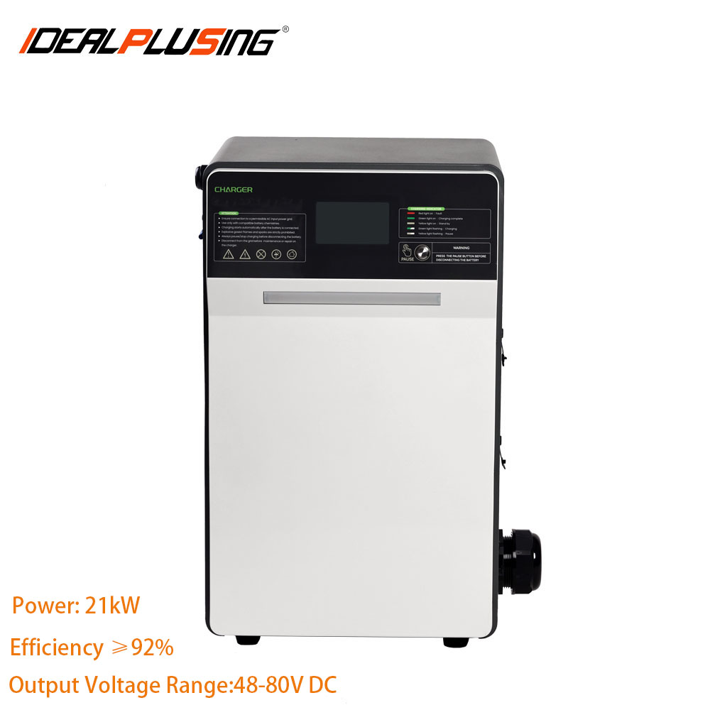 Automatic Lead Acid Battery Charger DC Power Supply Pulse Repair LCD Display 48VDC 80VDC 250A 21KW for AGM GEL SLA Batteries