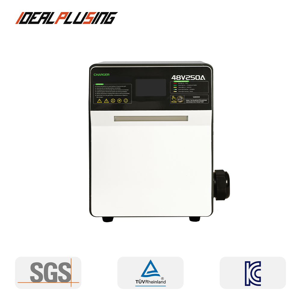 IDEALPLUSING Smart Li-ion Charger Fast Charging 48-153.6VDC 250A 20KW for Lithium Ion Battery Packs