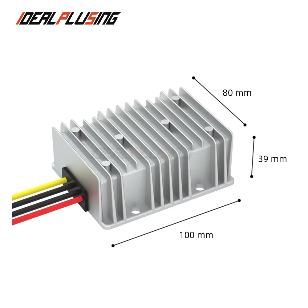 Low Noise Operation 10-36V to 13.8V 25A 345W Voltage Regulator Buck Boost Converter for High Conversion Efficiency