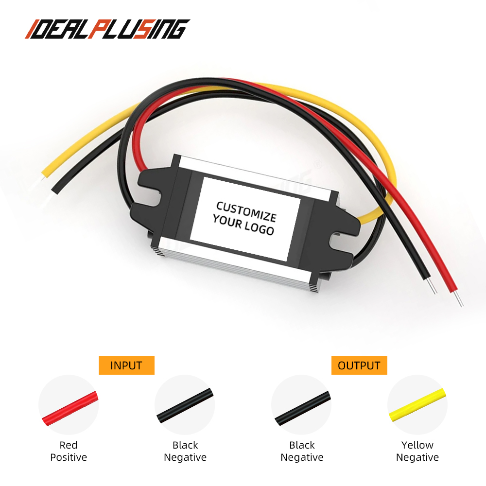 IDEALPLUSING CE Certified 8-36V to 24V 3A 72W Voltage Stabilizer Buck Boost Voltage Converter for Solar