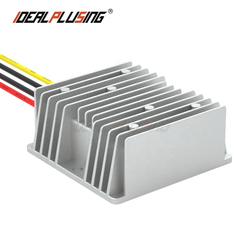 For Truck Bus Motor Dc 12v to 12v Converter 8A 96W Dc Dc 12v 24v to 12v Step Down up Converter
