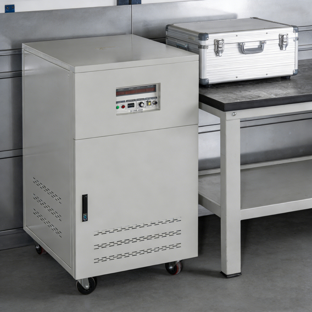 High-efficiency 3-phase 10KVA 8KW AC Variable Power Supply 50Hz to 60Hz 400hz Frequency Converter for Industrial Applications