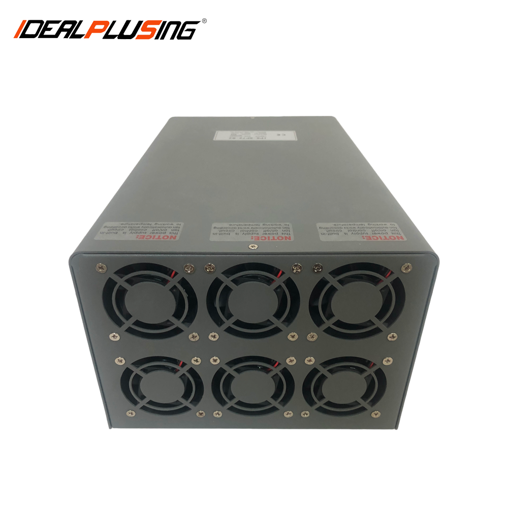 High Power 8000W Ac Dc 200v 220v 240v to 48v 60v 96v 110v 150v Computer Dc Smps Switch Mode Power Supply