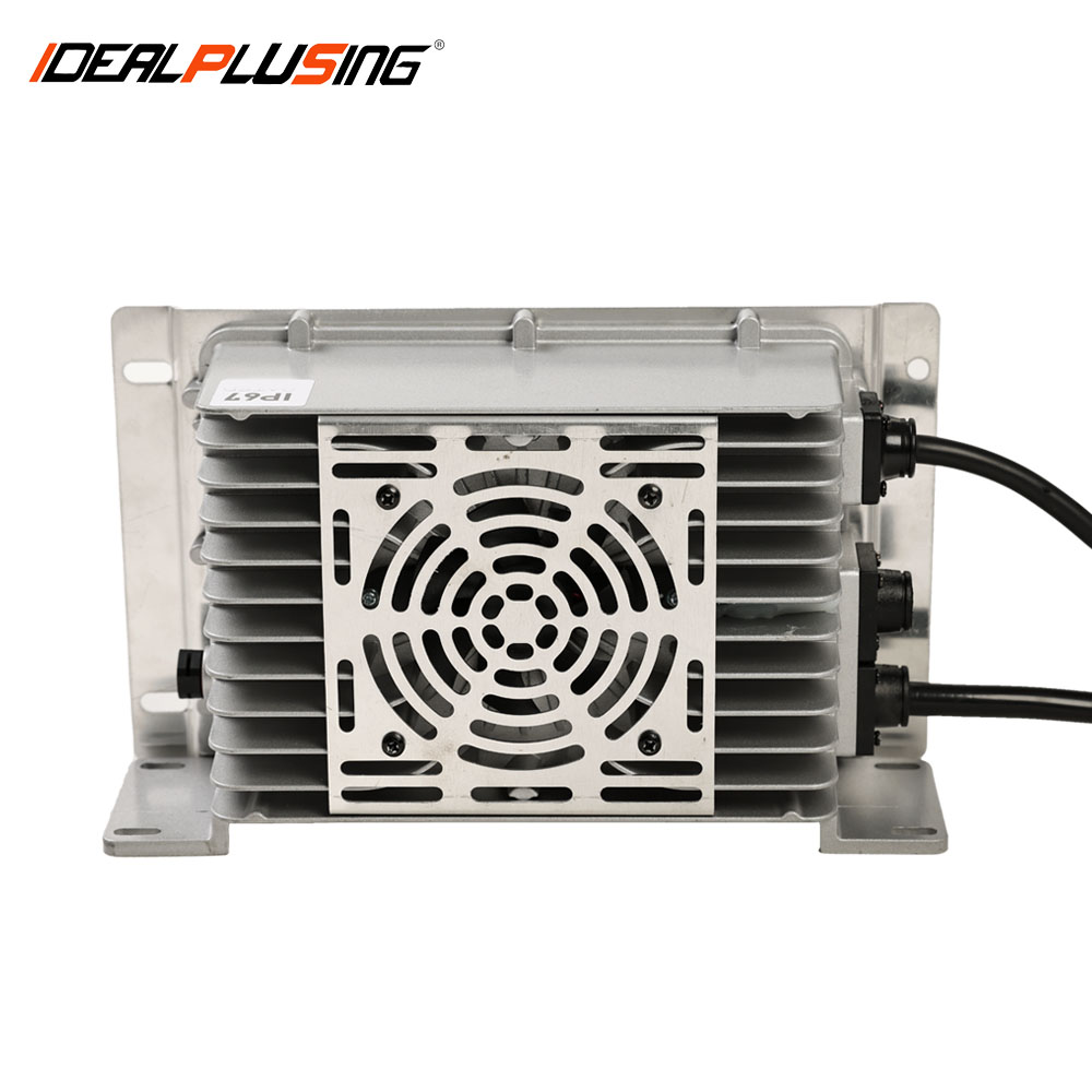 Smart Fast Charging Lithium DC Power Supply Battery Charger Industrial Grade High Efficiency 24VDC 72VDC 2200W for Battery Packs