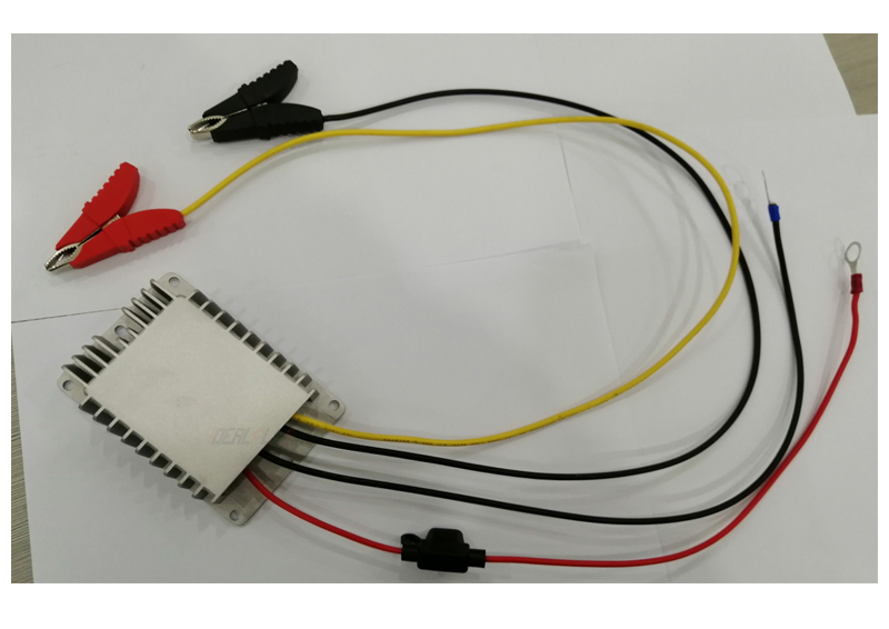 Waterproof 12v or 24v to 14.5v 8a Boost Module Converter Charger 12vdc to 14.5vdc 8amp for Charging Lithium Battery