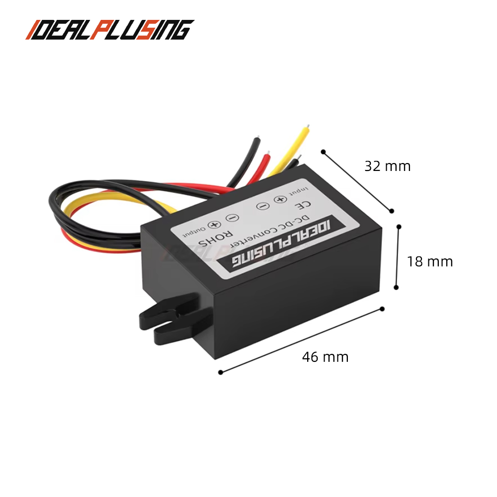 9-36V to 24V 3A 72W Stable Output Voltage Regulator DC to DC Converter for Short Circuit Protection
