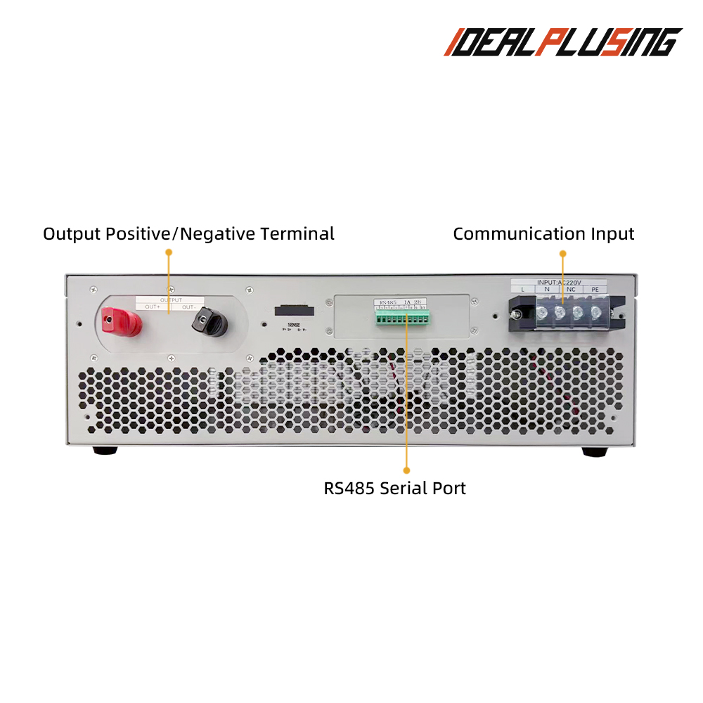 10000W High Reliability Low Drift 20VDC 500A Industrial Equip R&D Power Supply, High-Stability LED LCD Screen Display DC Module