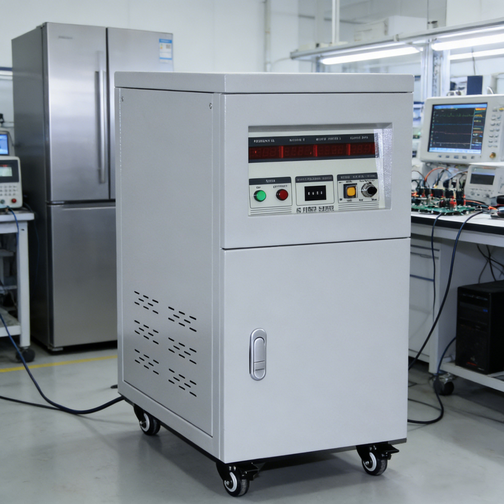 Three-phase Input and Single-phase Output 50hz 60Hz AC Frequency Converter 45KVA 36KW AC Power Supply for Home Appliances