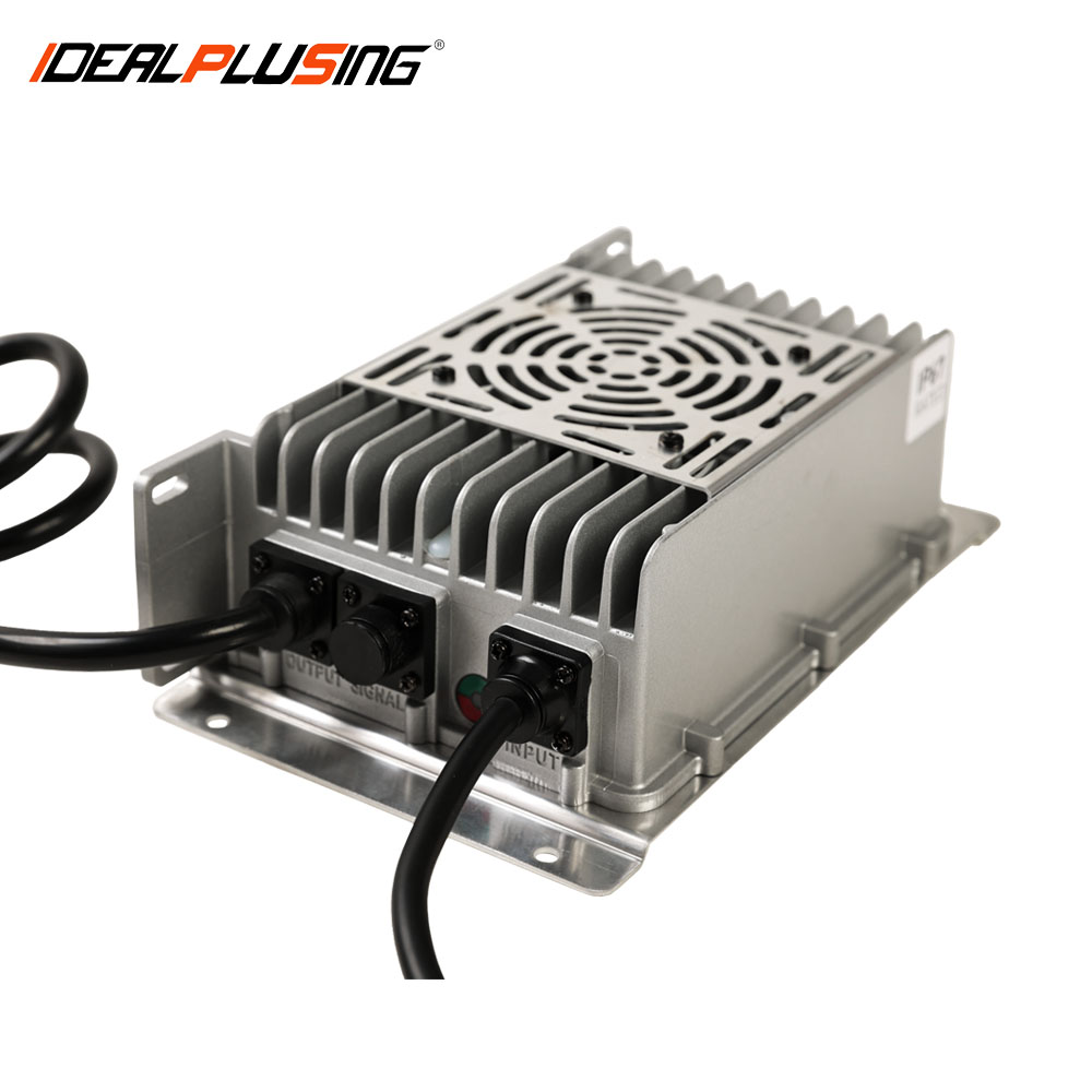 Smart Fast Charging Lithium DC Power Supply Battery Charger Industrial Grade High Efficiency 24VDC 72VDC 2200W for Battery Packs