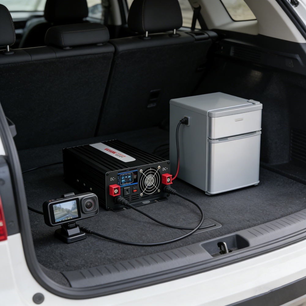 1000W Pure Sine Wave Inverter 12V 24V 48V 72V 84V 110V  to 110V 220V 230V 240V with LCD Display Car Power Inverter