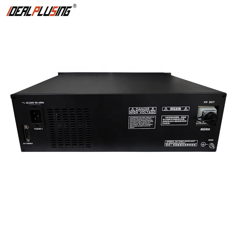 Rack Mount High Voltage Power Supply 100 Kv 5mA 500w Programmable Dc Power Supply 0-100kv for Electrostatic Spraying