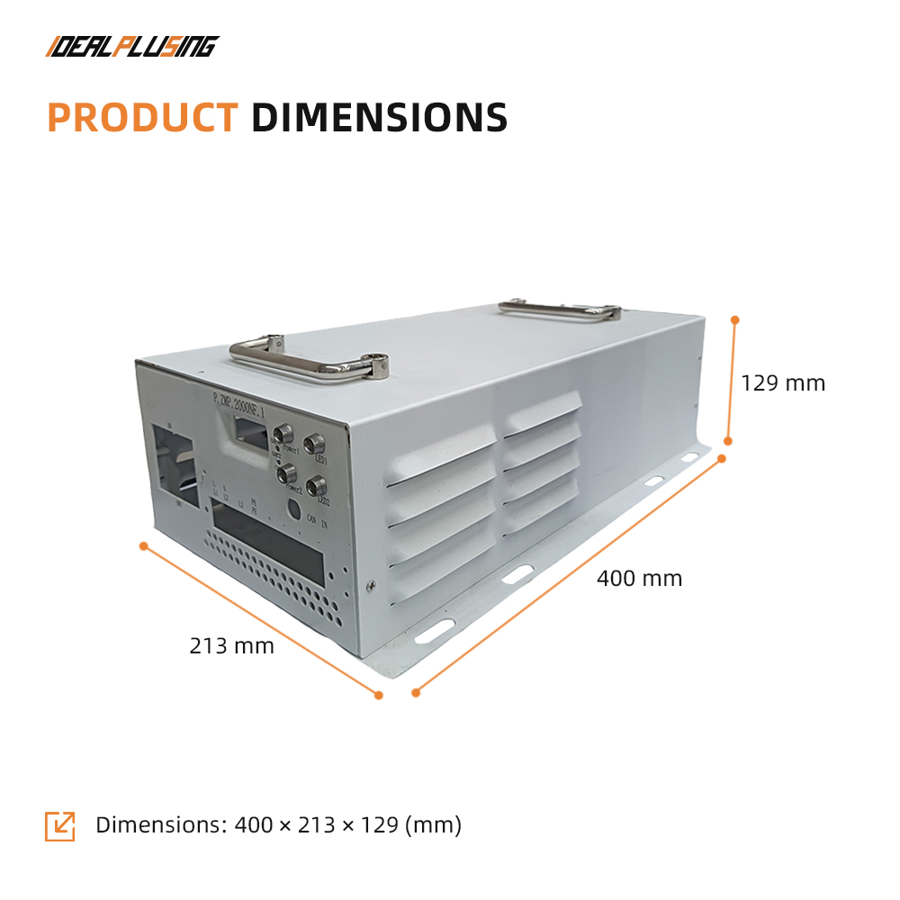 Fast Response Wide Load Adaptability 4000W Reliable Adjustable Microwave Power Supply for Laboratory & Industrial Use