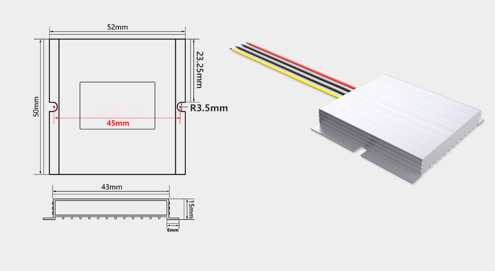 Good Quality 20-100v to 12v Converter 2a 24w Dc to Dc Converter Step Down Voltage Regulator for Car Audio Conversion