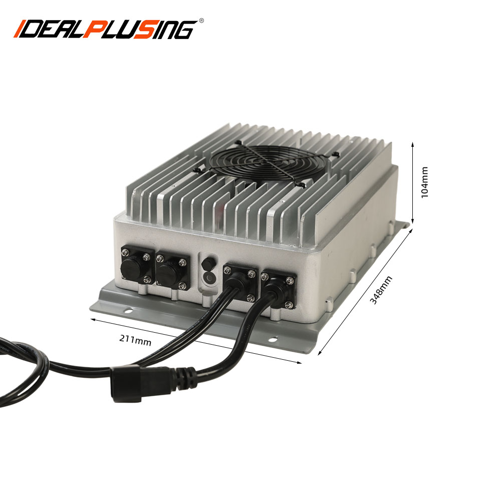 Smart Automatic Pulse Repair Car Battery Charger DC Power Supply 24VDC 3.3kW Safety Protection for Automotive Lead Acid Battery