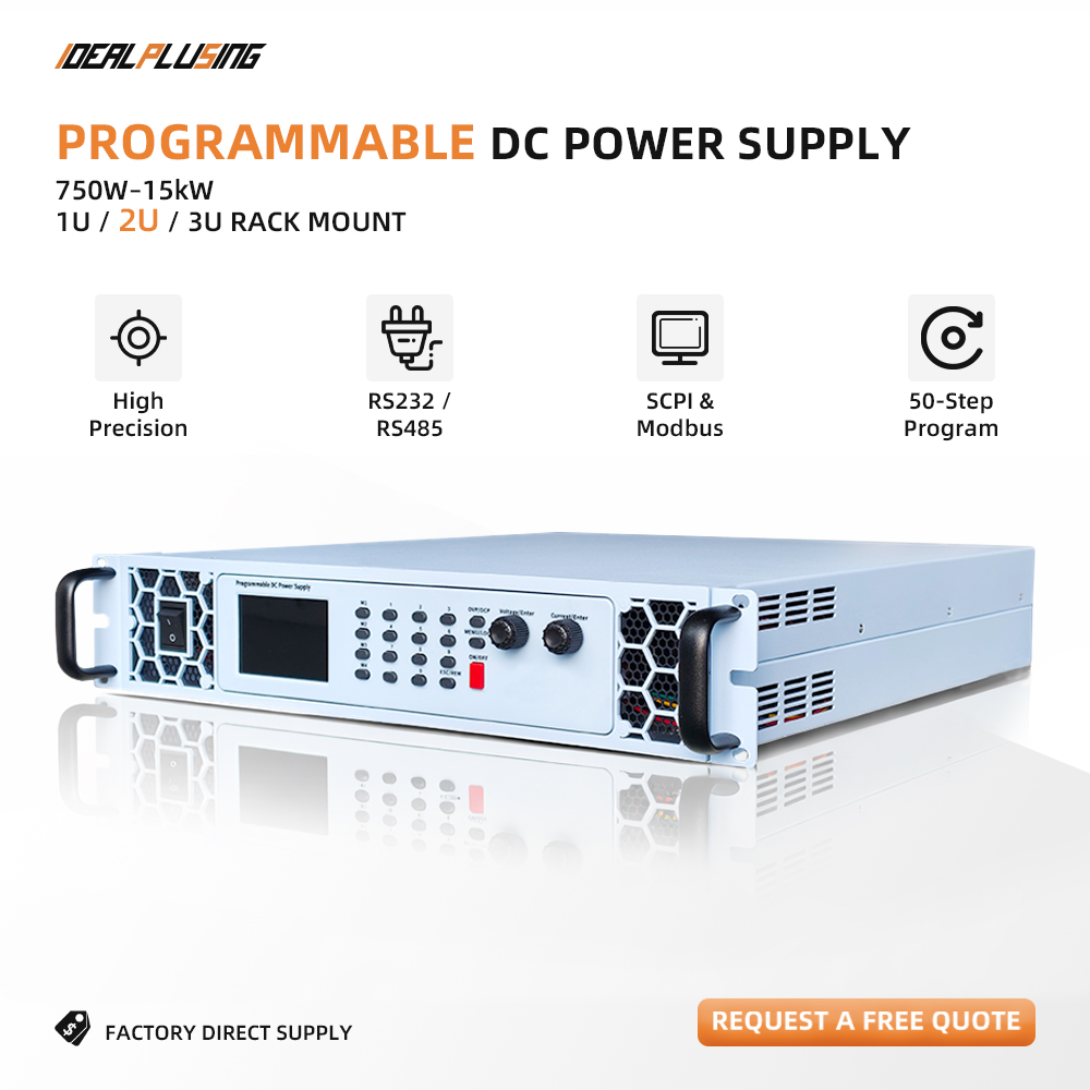 IDEALPLUSING Programmable DC Power Supply 36V 96V 288V 360VDC 20A with SCPI Protocol Precise Control for Automated Test Systems