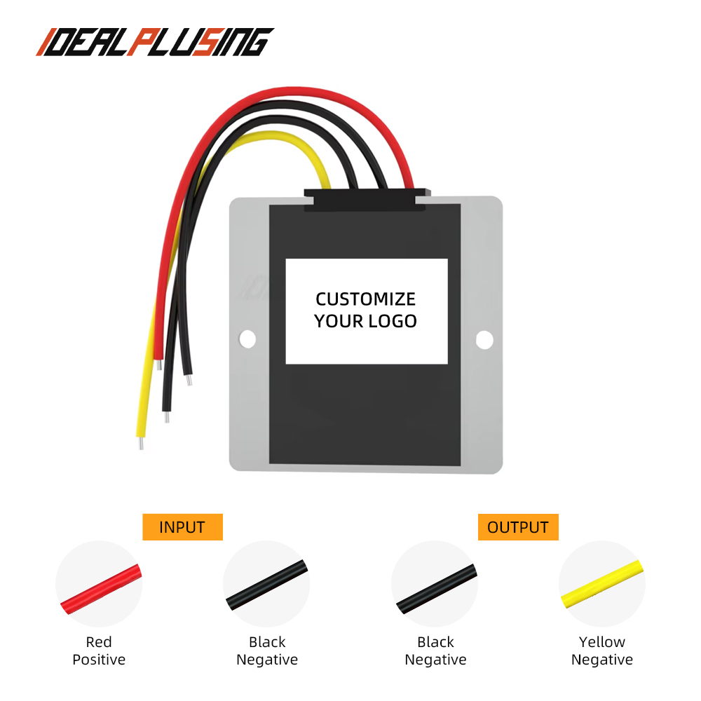 Stabilized DC Converter 8-60V to 24V 5A 10A 12A 120W 240W 288W Non-isolated Voltage Stabilizer for Automotive Grade Standard