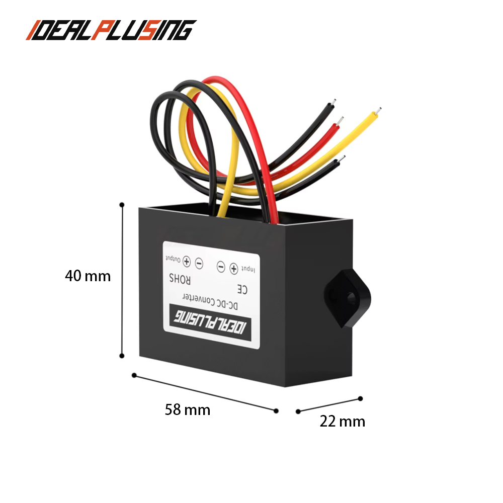 Industrial DC DC Buck Voltage Converter 48V to 5V 12V 13.5V 13.8V 19V 24V 36V DC to DC Converter for Wide Input Voltage Range