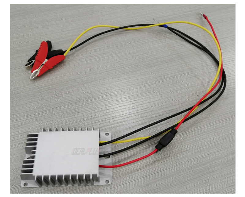 Waterproof 12v or 24v to 14.5v 8a Boost Module Converter Charger 12vdc to 14.5vdc 8amp for Charging Lithium Battery