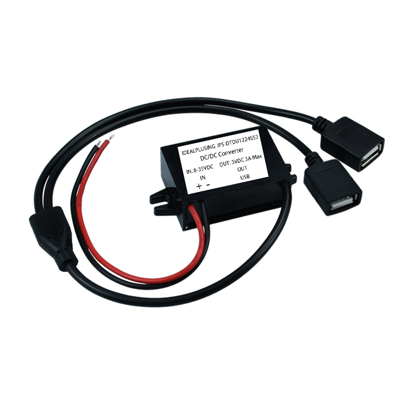 12v 24v Power Supply With Usb Output 5v 3a 15w