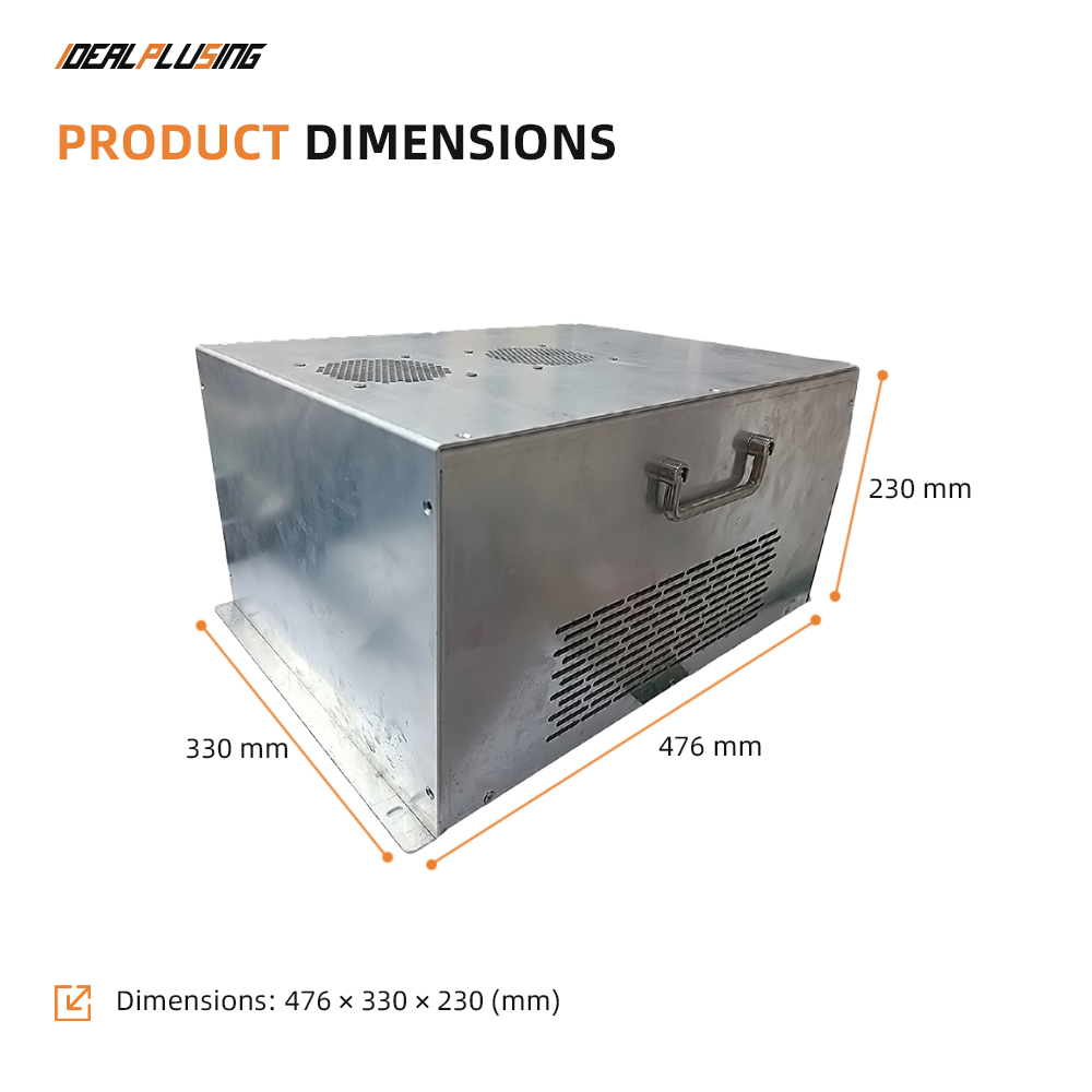 6KW Compact High Efficiency Small Size Microwave 4000W 6000W Power Supply for Portable Small Magnetron Microwave Devices