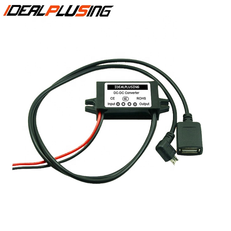 Waterproof IP67 Step Down Converter 12v to 5v Dc Dc Converter 3a 10a 15a 20a 40a 80a Single USB for Phone Charging