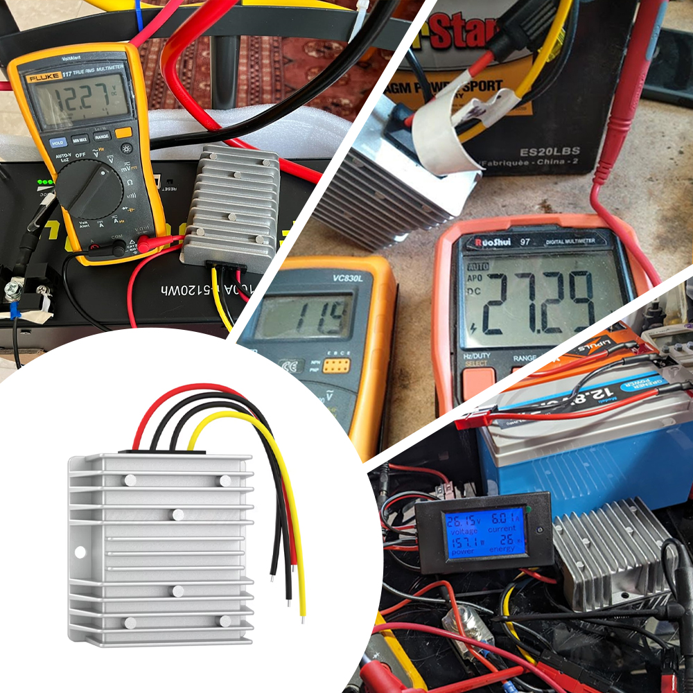 Non Isolated Buck Converter 48V to 5V 9V 12V 13.8V 19V 20V 24V 48-36V DC DC Converter DC to DC for Golf Cart 8A 10A 20A 25A
