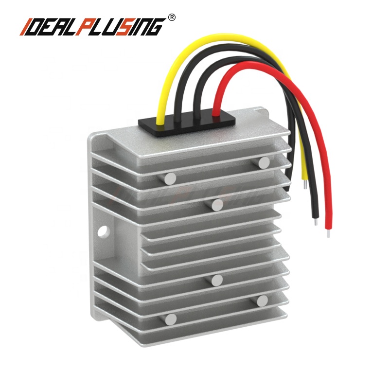 High Voltage 8~40V to 12V 5A 60W DC/DC Converter Waterproof Step-Up/Step-Down Inverter & Converter