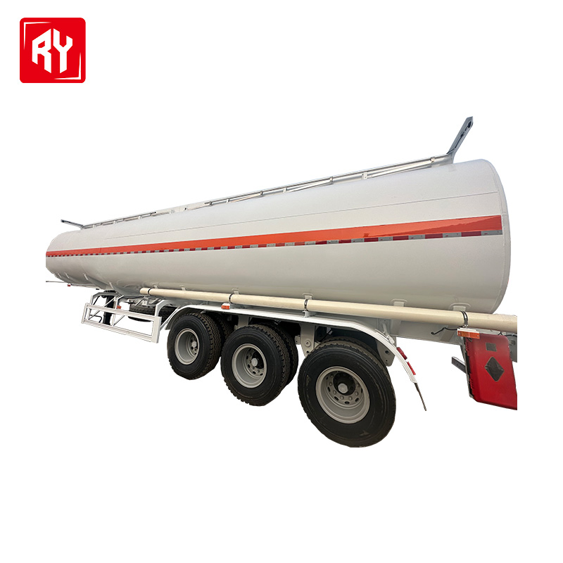 3 Axle 4 Axle 30000 Liters 40000 Liters 45000 Liters Buffalo Milk Tanker Truck Liquid Transport Fuel Tank Trailer