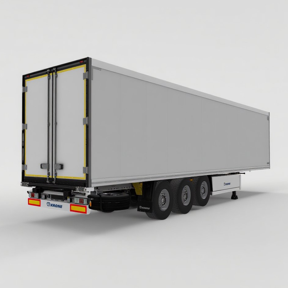 Premium Refrigerated Semi-Trailer Unit Advanced Temperature Control System for Frozen &amp; Chilled Goods Transport (30FT/40FT/45FT Options)