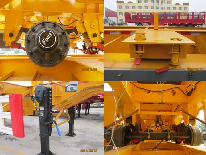 Flatbed Platform Container Semi Trailer 2