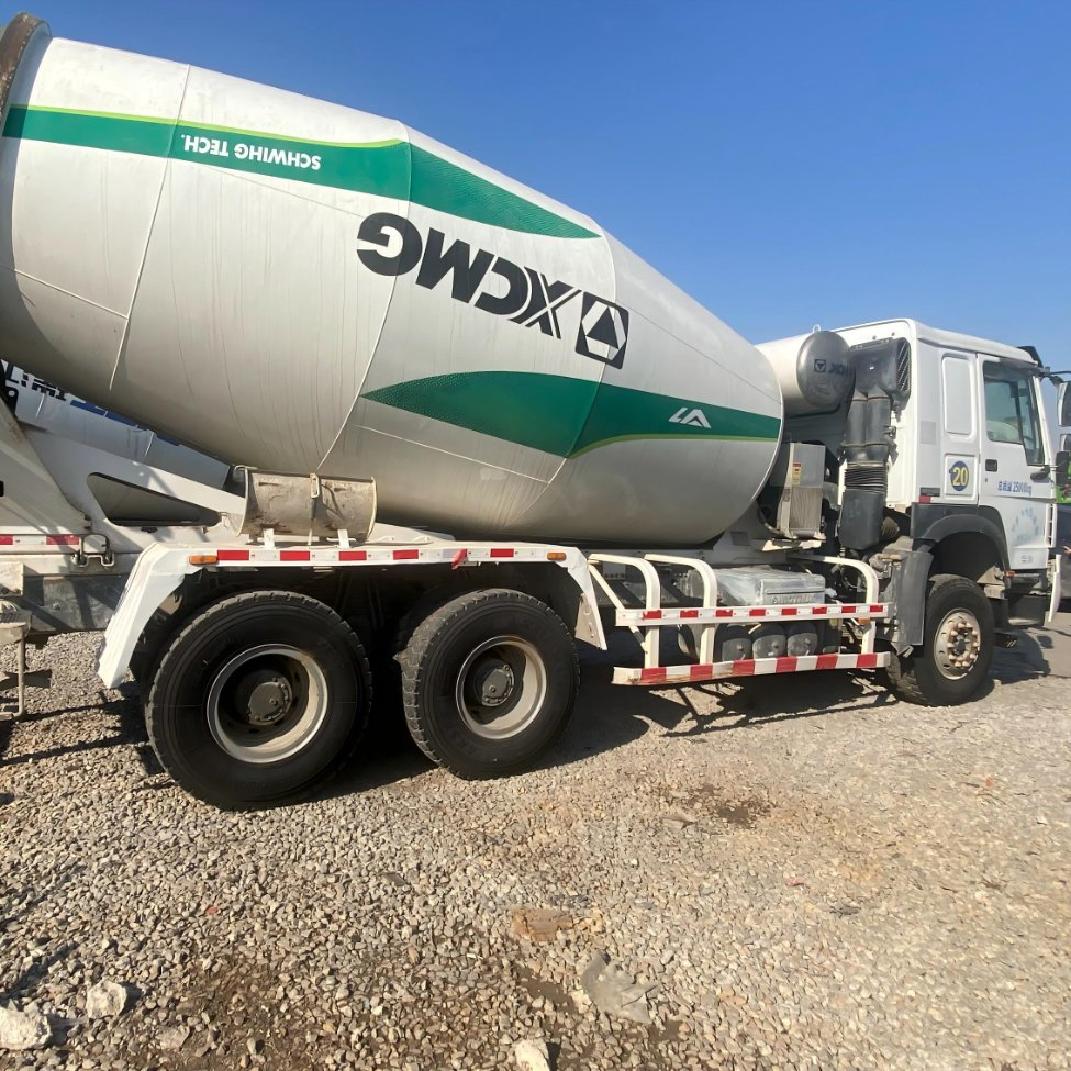 Used HOWO 6*4 Cement Truck Concrete Mixer Truck for Sale Components Construction and Plant Available