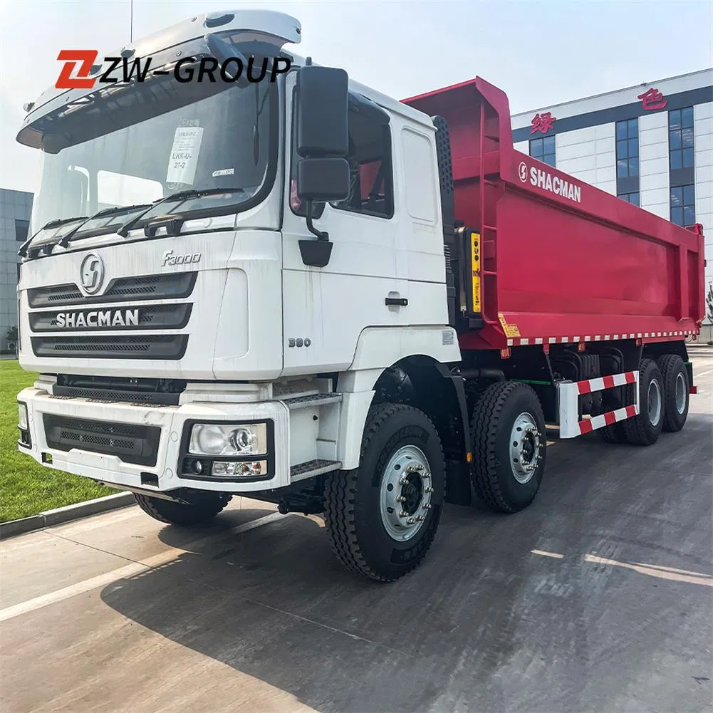 New Used Heavy Duty Shacman Dump Truck F3000 X3000 6X4 8X4 Left Hand Drive Diesel 10 Wheels 12 Wheels Tipper Truck for Sale