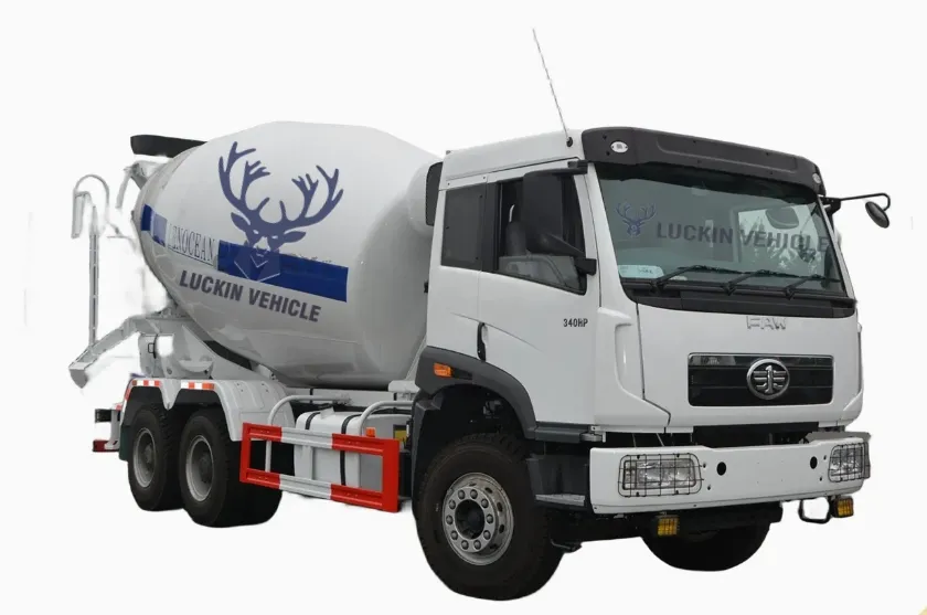 Concrete Mixer Truck View 1