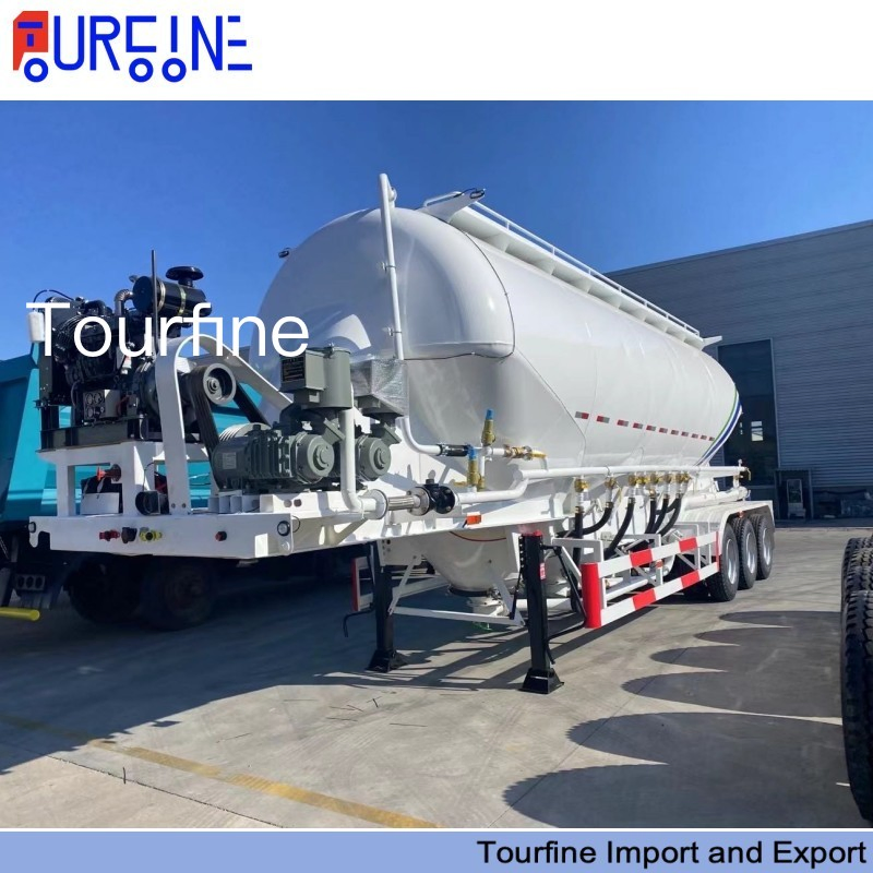 Banana Shape Cement Bulker, Bulk Cement Tanker Grain Animal Feed Tanker Trailer Cement Bulker Semi Truck Trailer