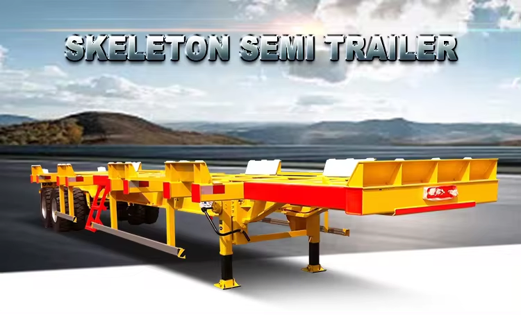 Skeleton Semi Trailer