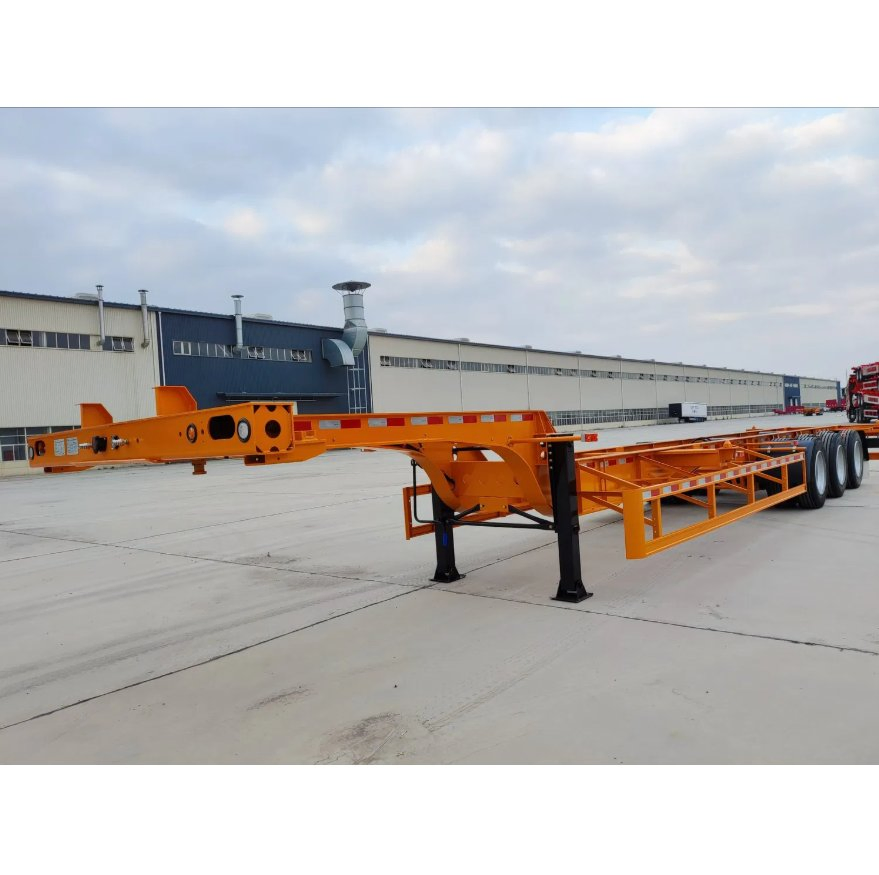 3/4 Axles 20FT 40FT Versatile Skeleton Semi-Trailer for Efficient Container Transport Solutions