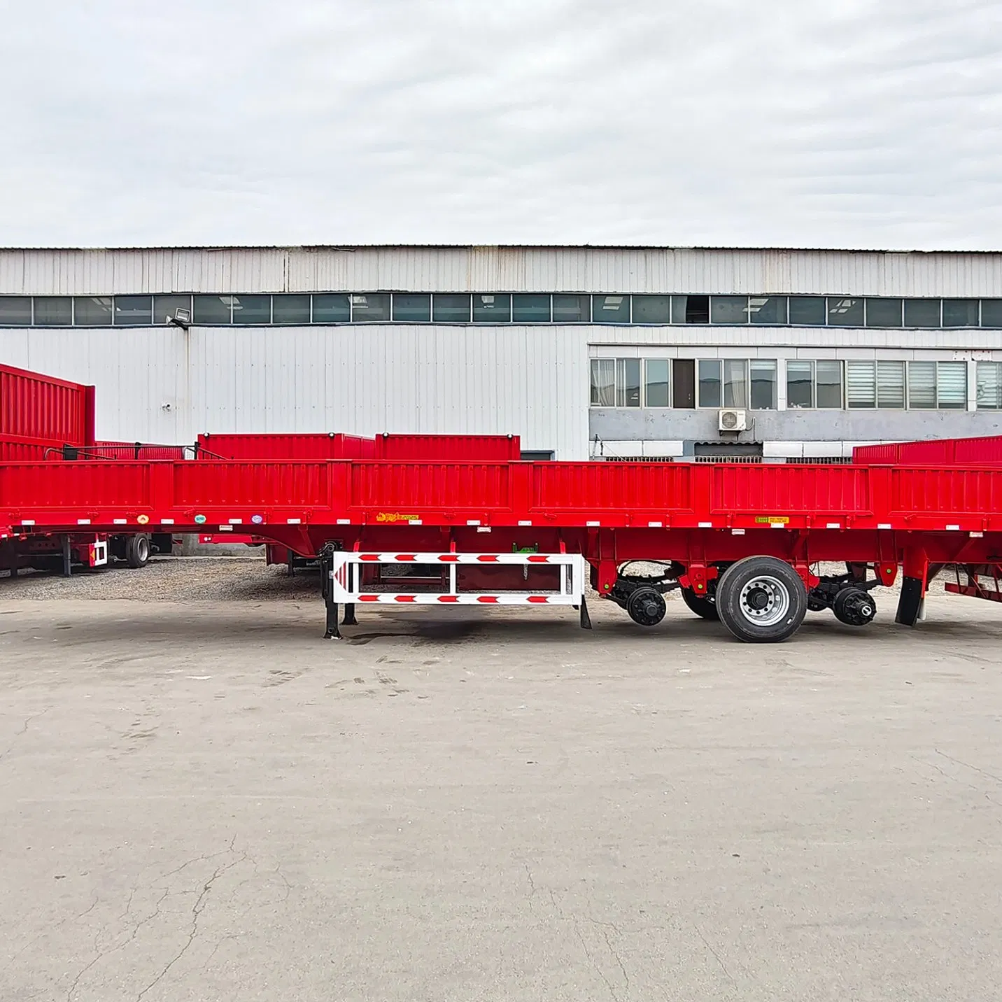 Adaptable to Various Cargo Types Special Purpose Trailer Local Delivery Semi Trailer
