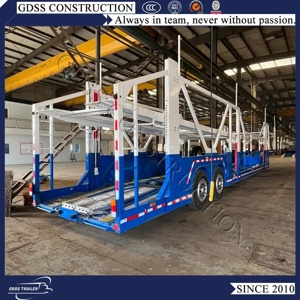 Premium Car Carrier Lowbed Dump Tank Semi Trailer for Safe Vehicle Transport