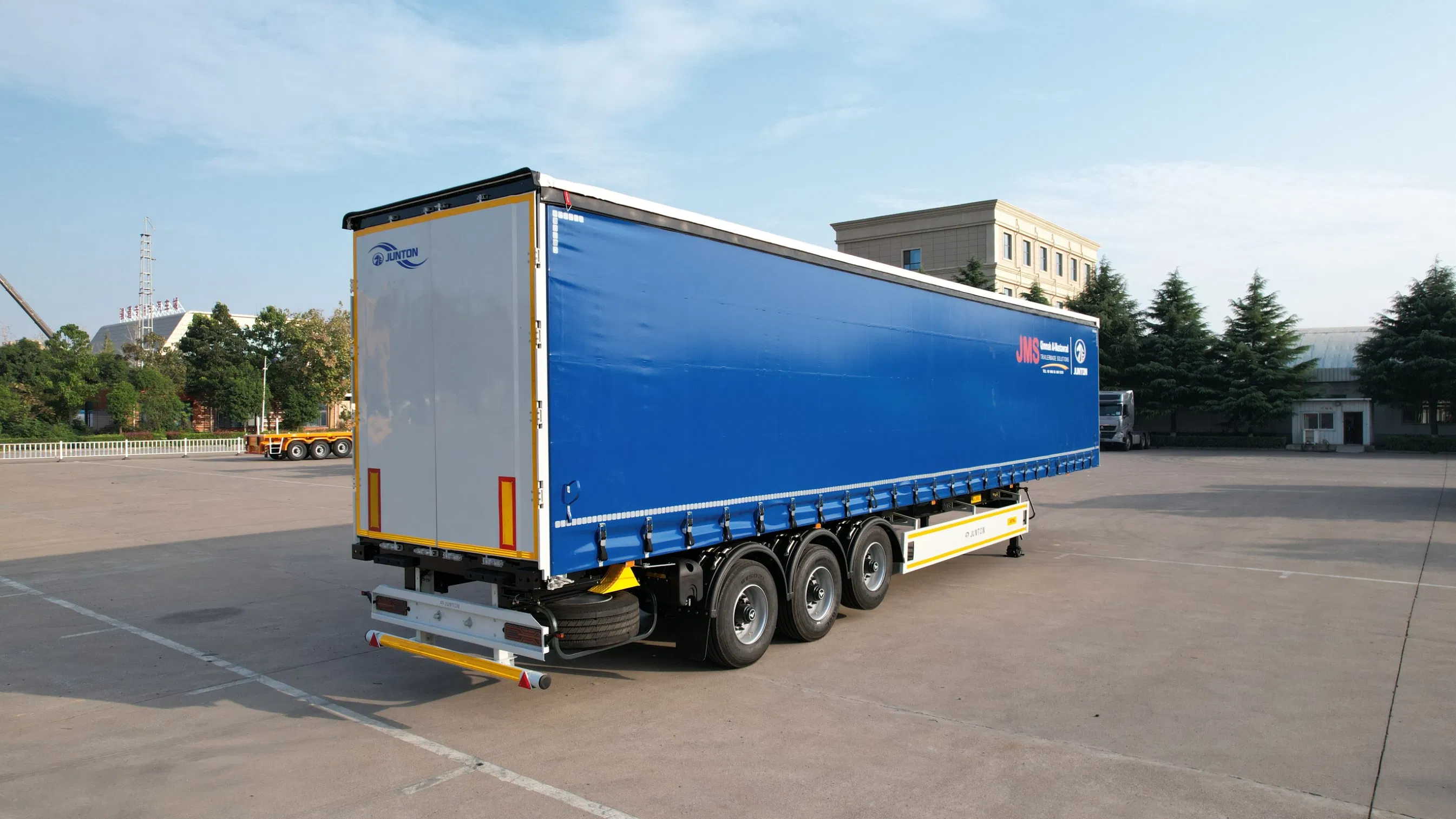 High-Quality Junton Side Curtain Semi-Trailer for Efficient Transport