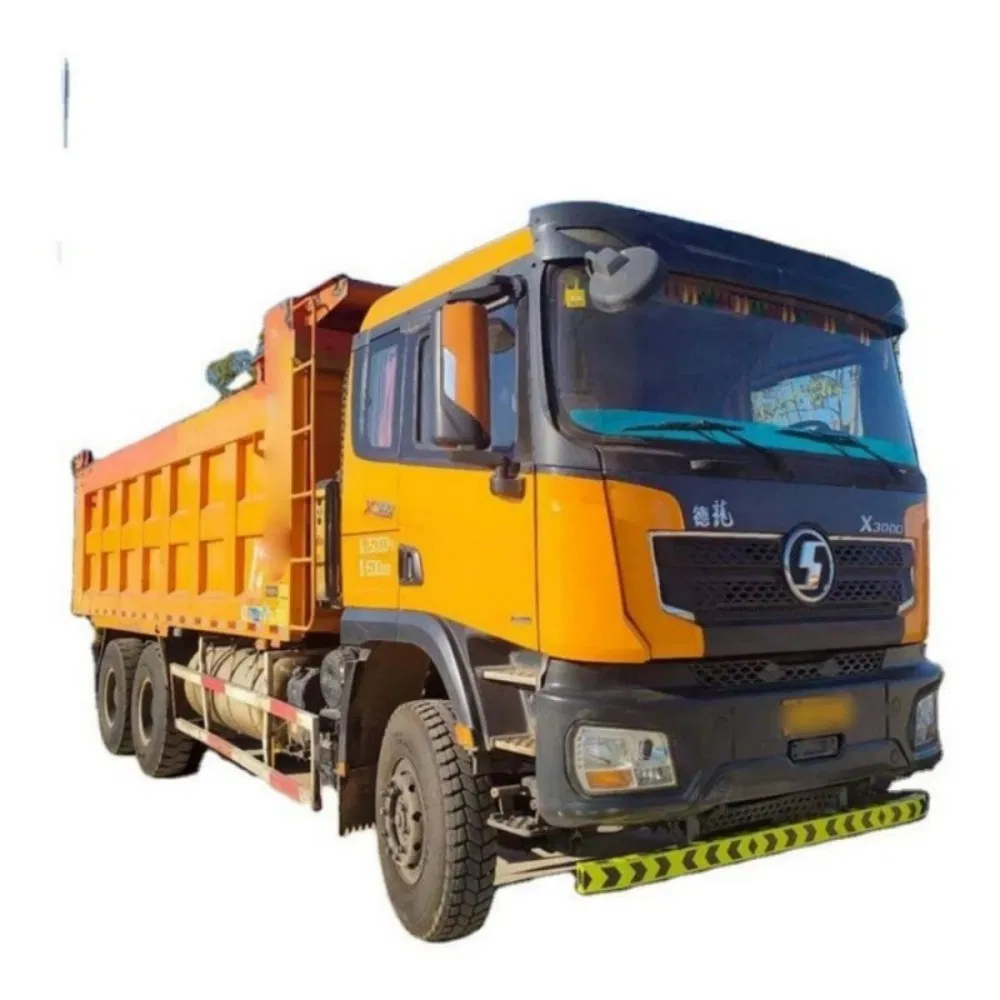 Used Shaanxi Shacman F2000 6X4 Diesel Dump Truck 380HP RC Model for Construction Mining Transport Drive Wheel Left Algeria