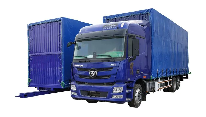 Curtain Side Semi Trailer
