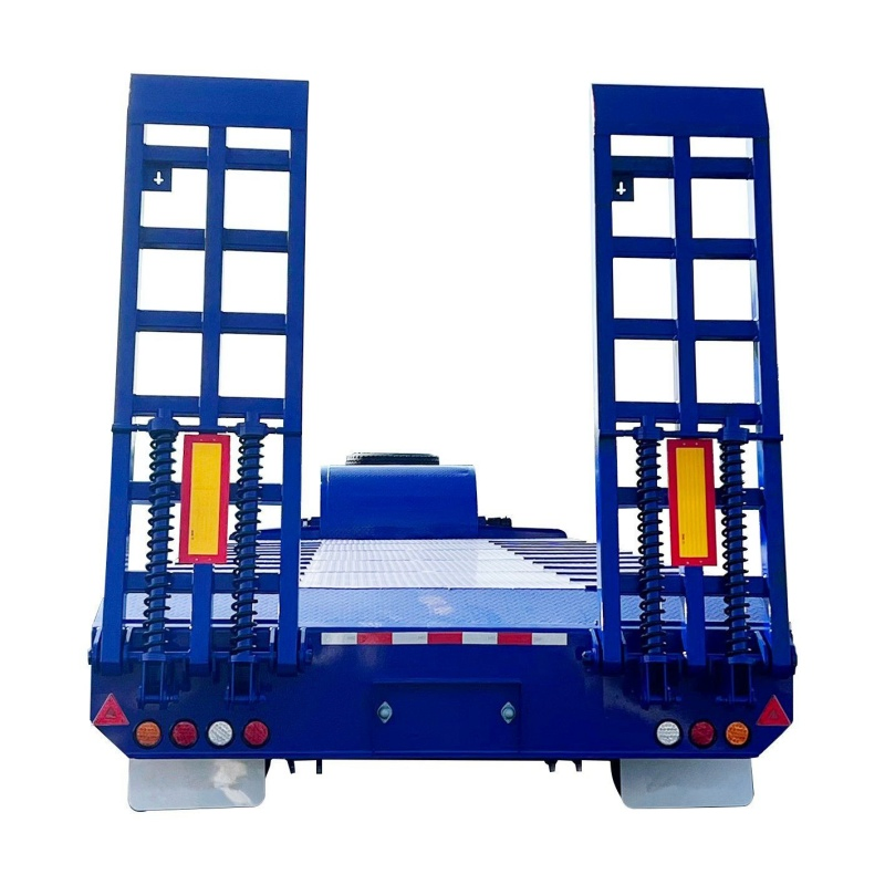 60 Ton Capacity Perfect for Machinery Transport Lowboy Semi-Trailer