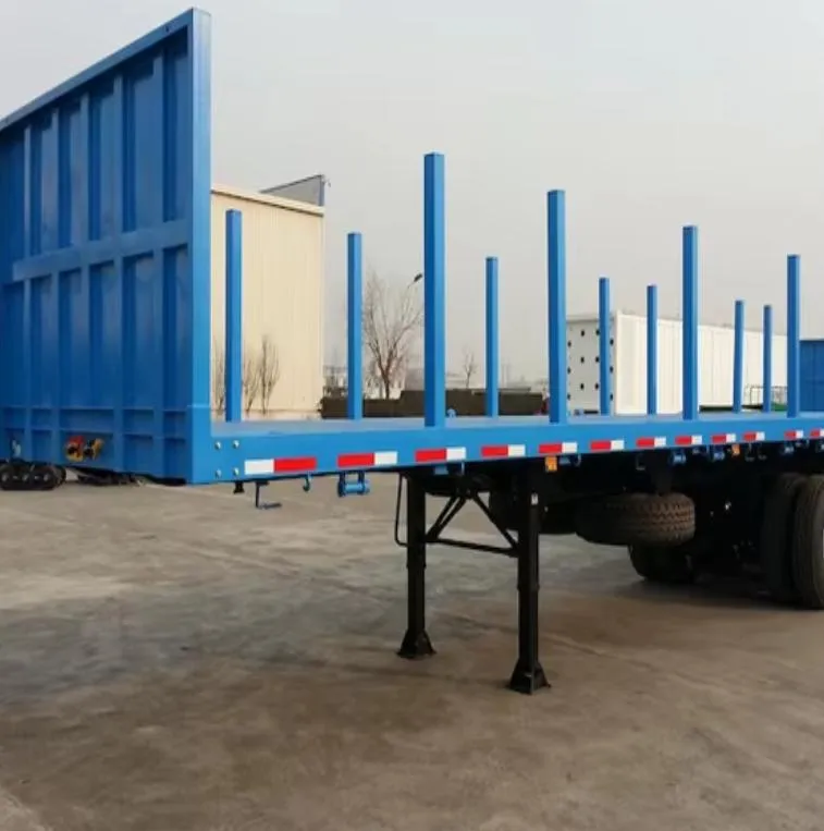 Wood Timber Semi Trailer 5