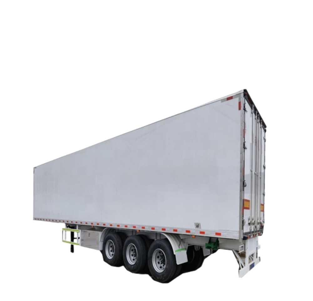 3 Axle 40FT Semi Trailer Refrigerator Truck Refrigerated Container Trailer for Storage Vegetables