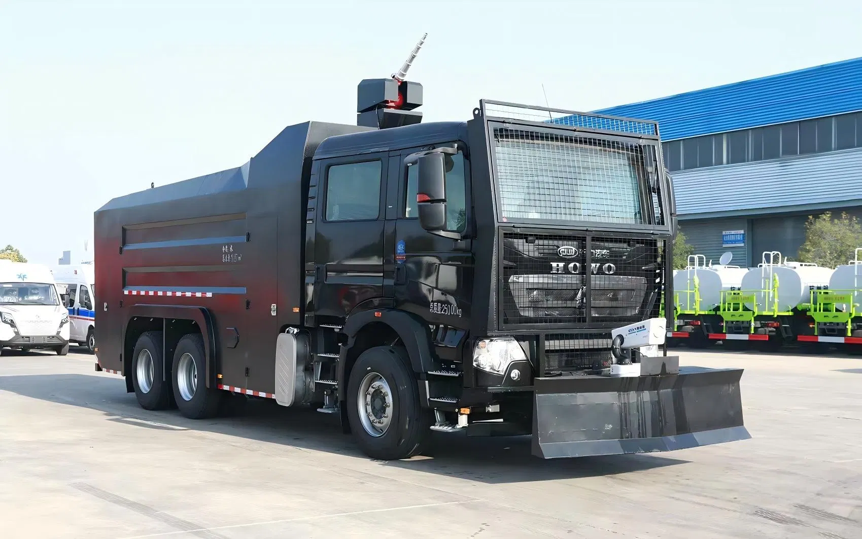 10ton 6X4 Special Purpose Riot Control Vehicle Water Cannon Truck with Monitor