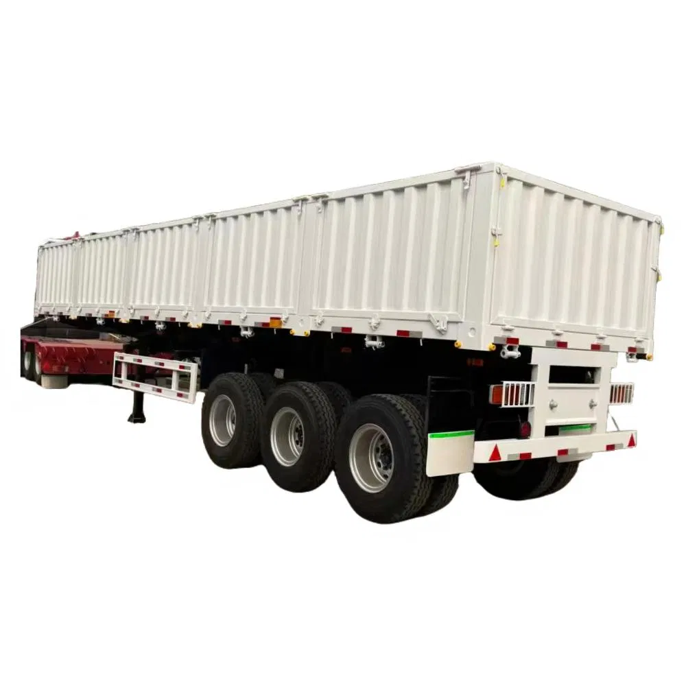 High-Strength Steel Semi Full Truck Trailer with Quick 20-Day Delivery