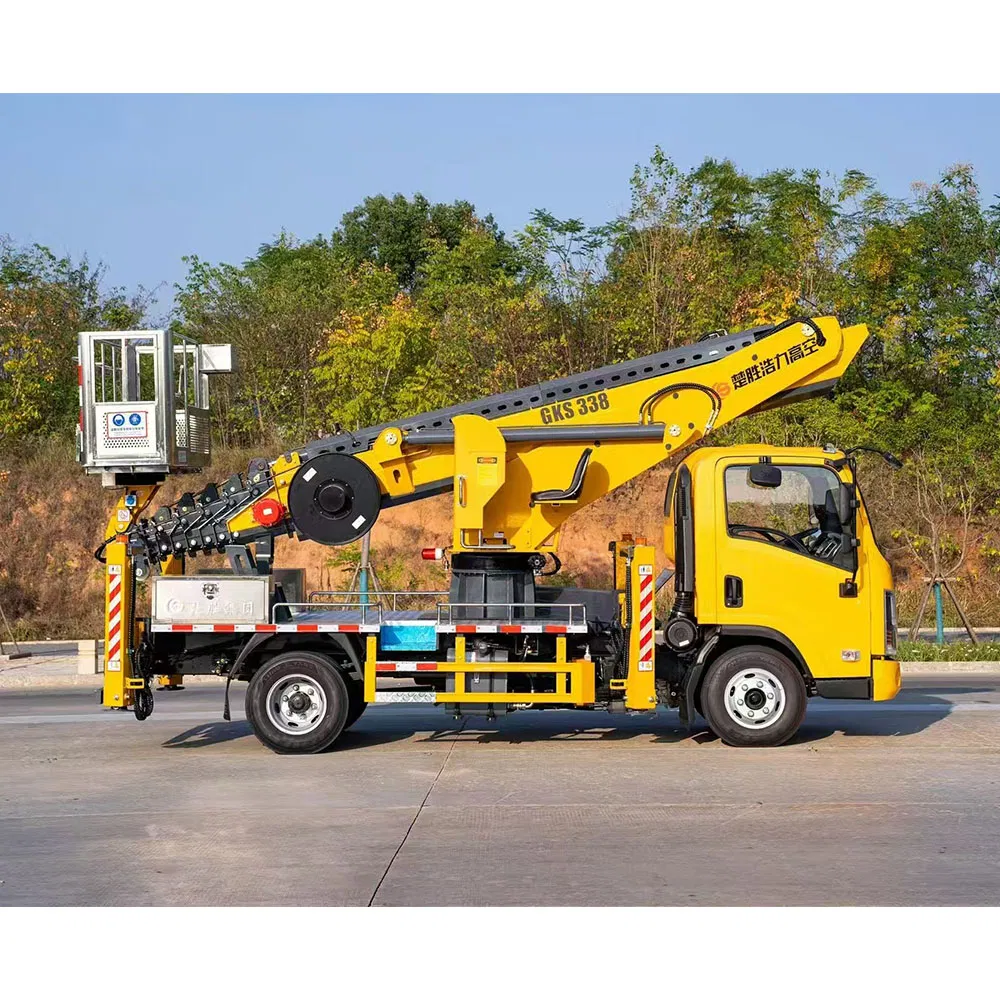 Powerful Ladder Truck Special Purpose Truck 33m Aerial Platform Truck