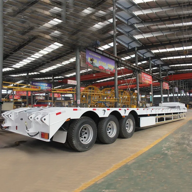 Flatbed Semi Trailer View 4