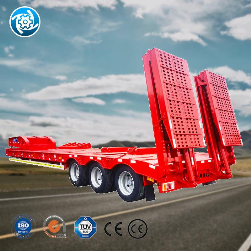 Reliable Logging Semi Trailer for Safe and Secure Transportation